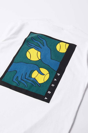 Tričko By Parra Ball Catcher Graphic T-Shirt Biela | 52105, 4