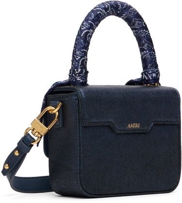 Kabelka AMIRI 'MA' Denim Micro Bag Navy | AWBGTH1085, 2