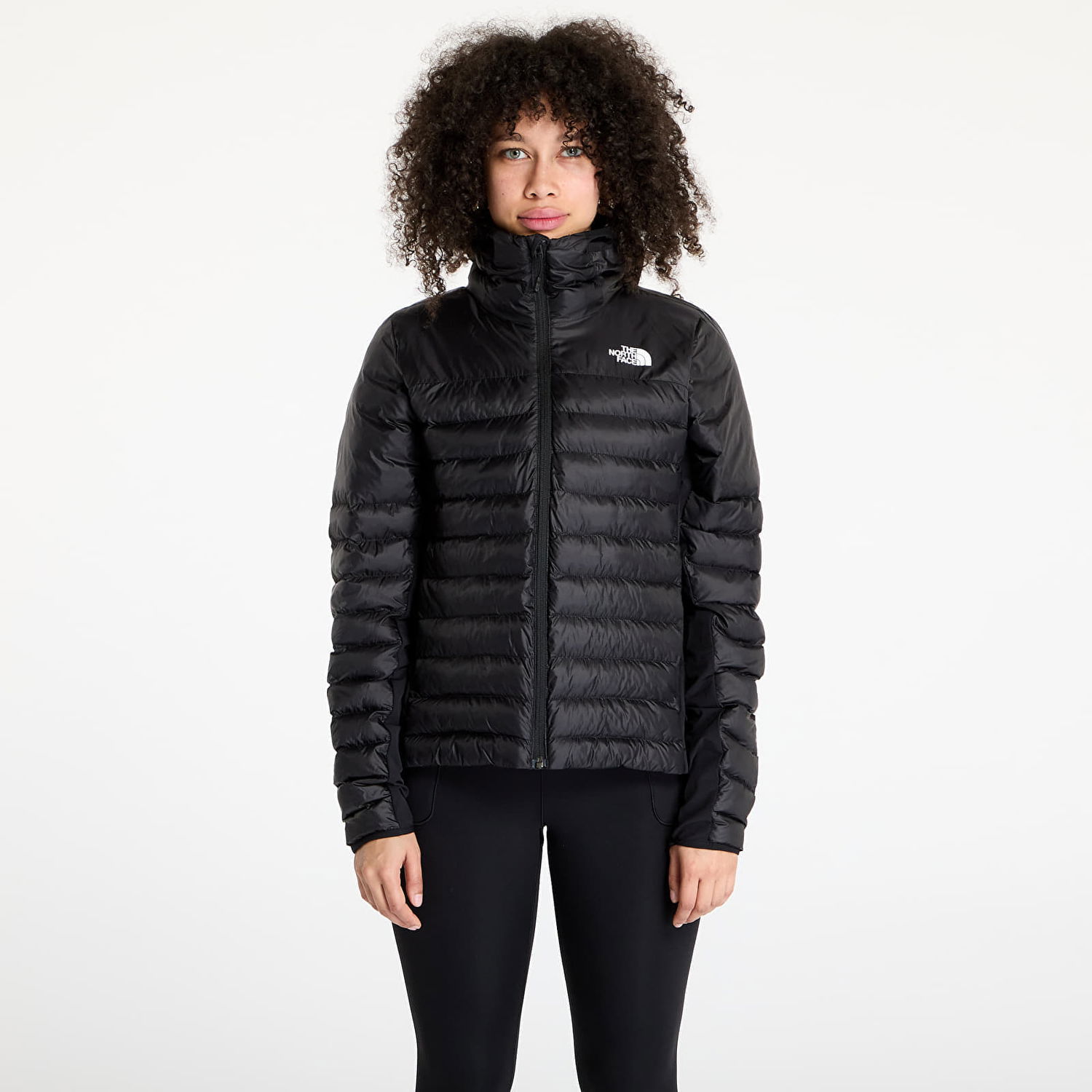 Prešívaná bunda The North Face The North Face Terra Peak Hybrid Hooded Jacket Čierna | NF0A8B5BJK31, 0