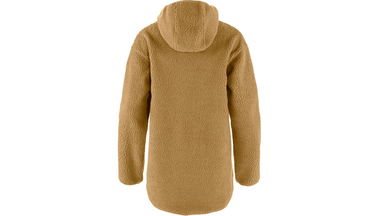 Bunda FJÄLLRÄVEN Vardag Pile Fleece Long Hooded Jacket Hnedá | F14600256-232, 2