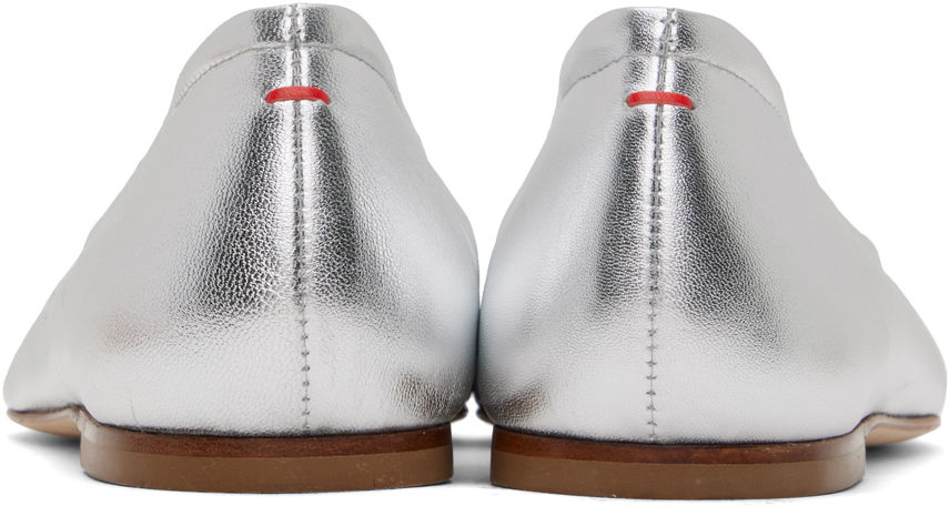 Oblečenie Aeyde Aeyde Delfina Ballerina Flats Metalická | A11-FL-MNLR08FL17-SS24-920-051, 1