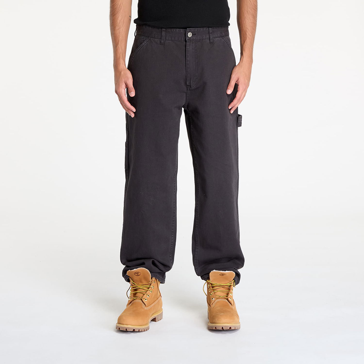 Nohavice Awake NY Painter Pant Washed Black S Čierna | AWK-FW24-PA001-BLK, 0