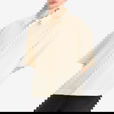 Košeľa Studio Nicholson Boxy Short Sleeve Shirt, Size X-Large Béžová | SANKOSNM-1267-MLK, 2