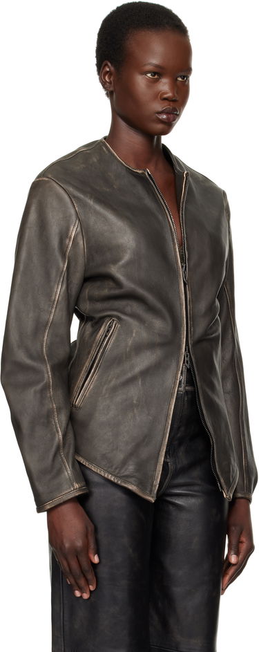 Bunda Diesel Leather Jacket Čierna | A15873 0EGBL, 1