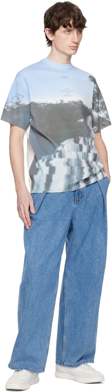 Džínsy ADER ERROR ADER error Sig; TRS Tag 02 Jeans Modrá | BO42FYJE0102SB, 3