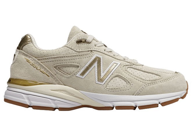 Tenisky a topánky New Balance 990v4 Made in USA "Angora" W Béžová | W990AG4, 0