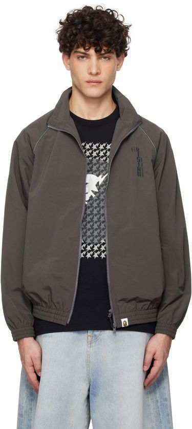 Vetrovka BAPE Tiger & Dragon Track Jacket Šedá | 001LJK701002L, 0