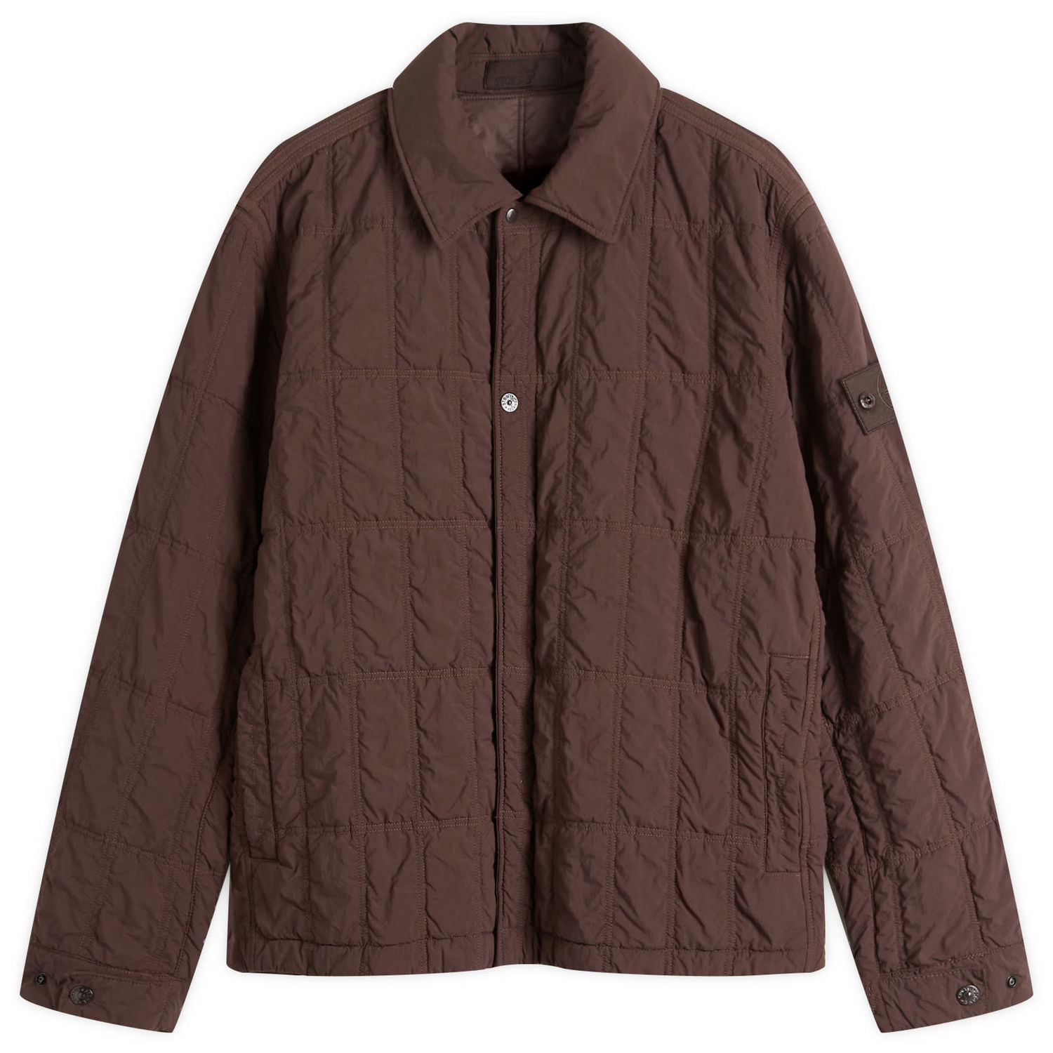 Bunda Stone Island PrimaLoft Quilted Jacket, Size Large Hnedá | K2S154100099-V0070, 1