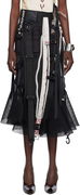 Junya Watanabe Multi Fabrics Mix Midi Skirt