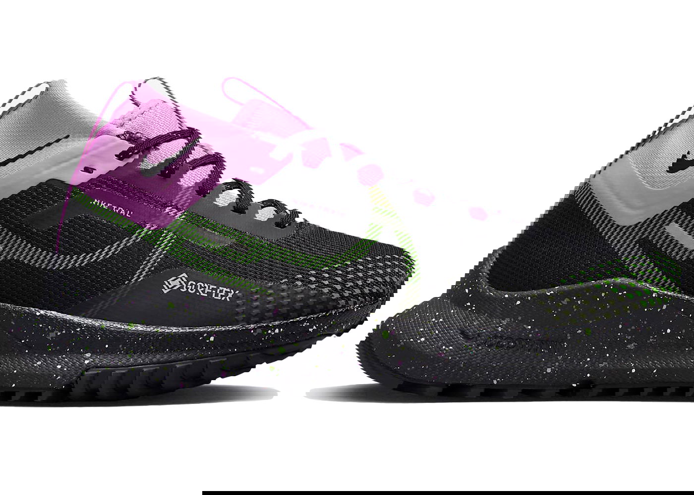 Tenisky a topánky Nike React Pegasus Trail 4 Gore-Tex Black Light Magenta Čierna | FN7102-010, 0