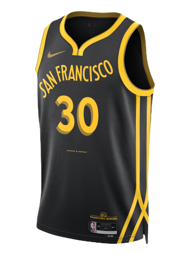 Dres Nike Dri-FIT NBA Swingman Stephen Curry Golden State Warriors City Edition 2023/24 Jersey Čierna | DX8502-011