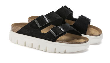 Tenisky a topánky Birkenstock Arizona Chunky Suede Leather Narrow Fit Čierna | 1023717, 5