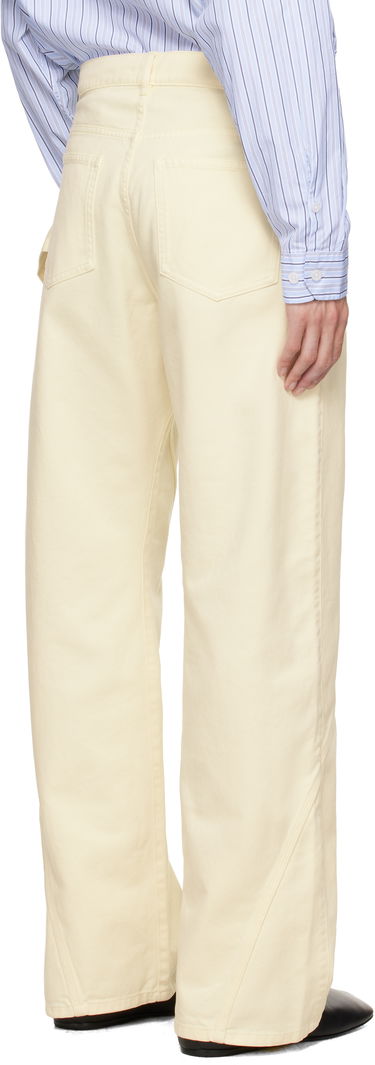 Džínsy JW Anderson Twisted Workwear Jeans Žltá | TR0405-PG1775, 2