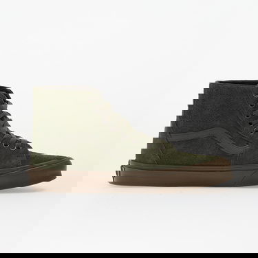 Tenisky a topánky Vans SK8-Hi Tapered Hairy Suede Zelené | VN000DCH0QR1, 2