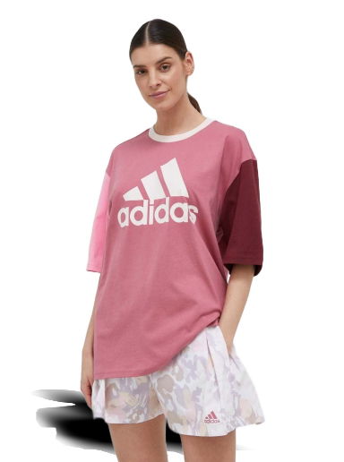 Tričko adidas Originals Essentials Big Logo Boyfriend T-Shirt Ružová | IC9857