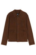 Regular-Fit Suede Jacket