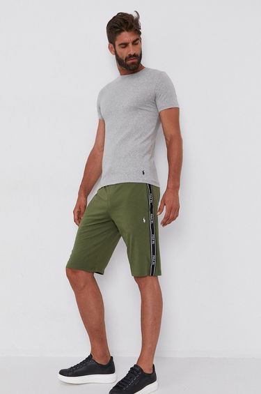 Tričko Polo by Ralph Lauren Crew Base Layer Tee - 2 Pack Šedá | 714835960003, 4