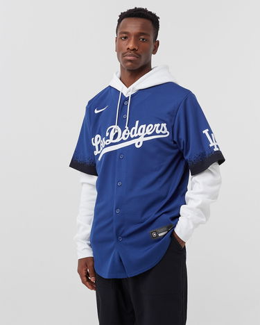 Košeľa Nike MLB LA Dodgers Baseball Shirt Navy | T770-LDCC-LD-KMG, 2