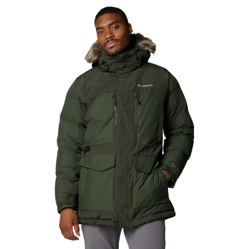 Parka Columbia Marquam Peak Fusion™ II Insulated Hooded Parka Zelené | 2088121366