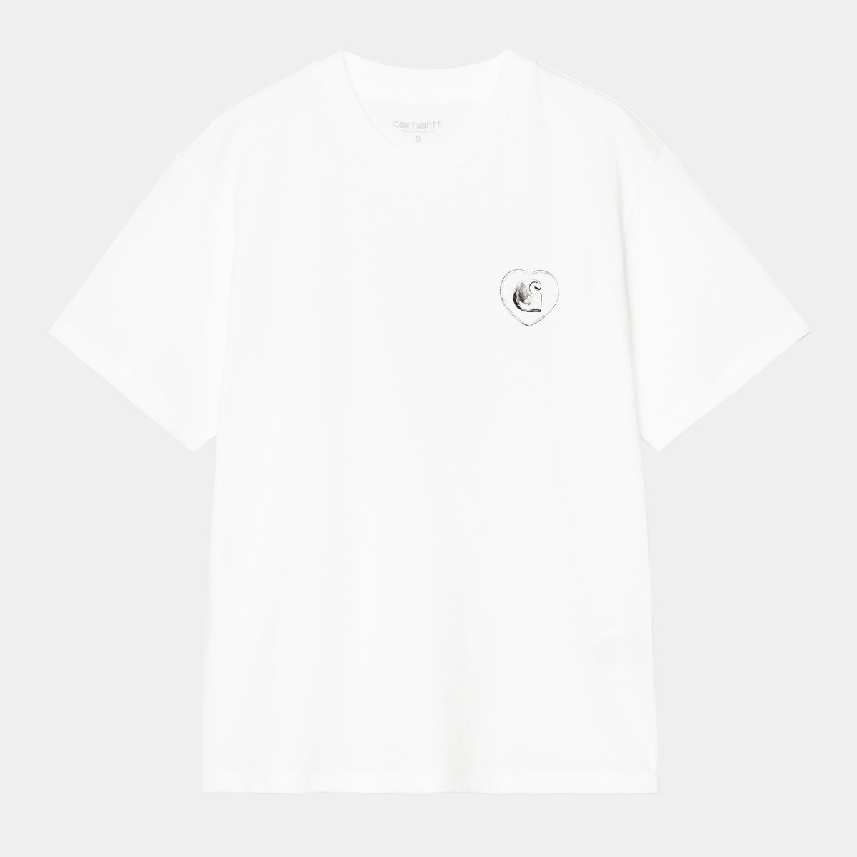 Tričko Carhartt WIP Hearts Of Hartts Short Sleeve T-Shirt Biela | I035477_4, 0