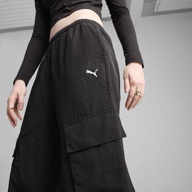 Cargo nohavice Puma WARDROBE ESS Cargo Track Pants Čierna | 629756_01, 2