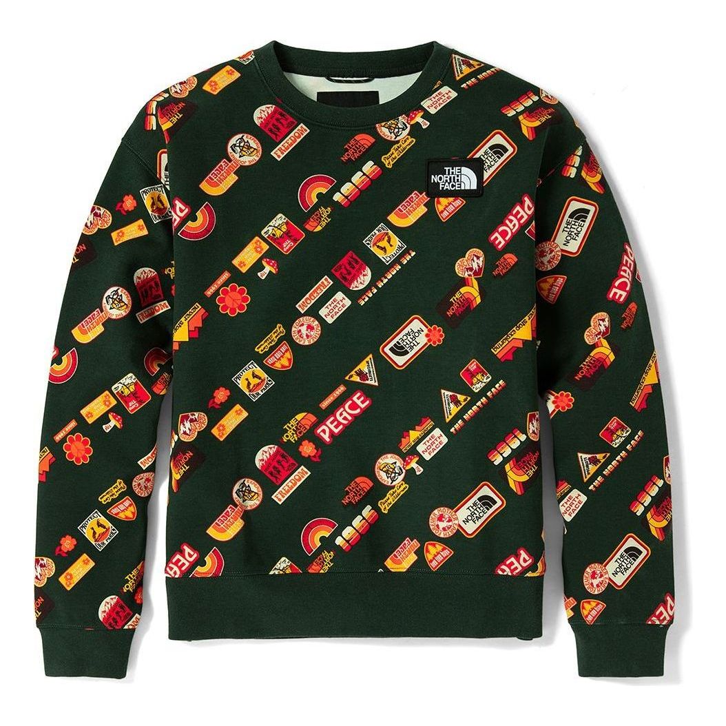 Mikina The North Face Vanlife Logo Graphic Sweatshirt Zelené | NF0A5JW9-VR0, 0