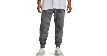 Tepláky Under Armour Rival Fleece Printed Šedá | 1379777-025, 1