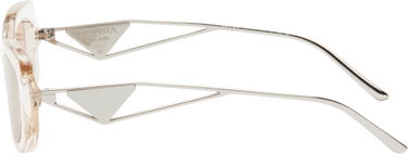 Slnečné okuliare Prada Rectangular Acetate Sunglasses Béžová | 0PR 14YS 8056597890106, 2