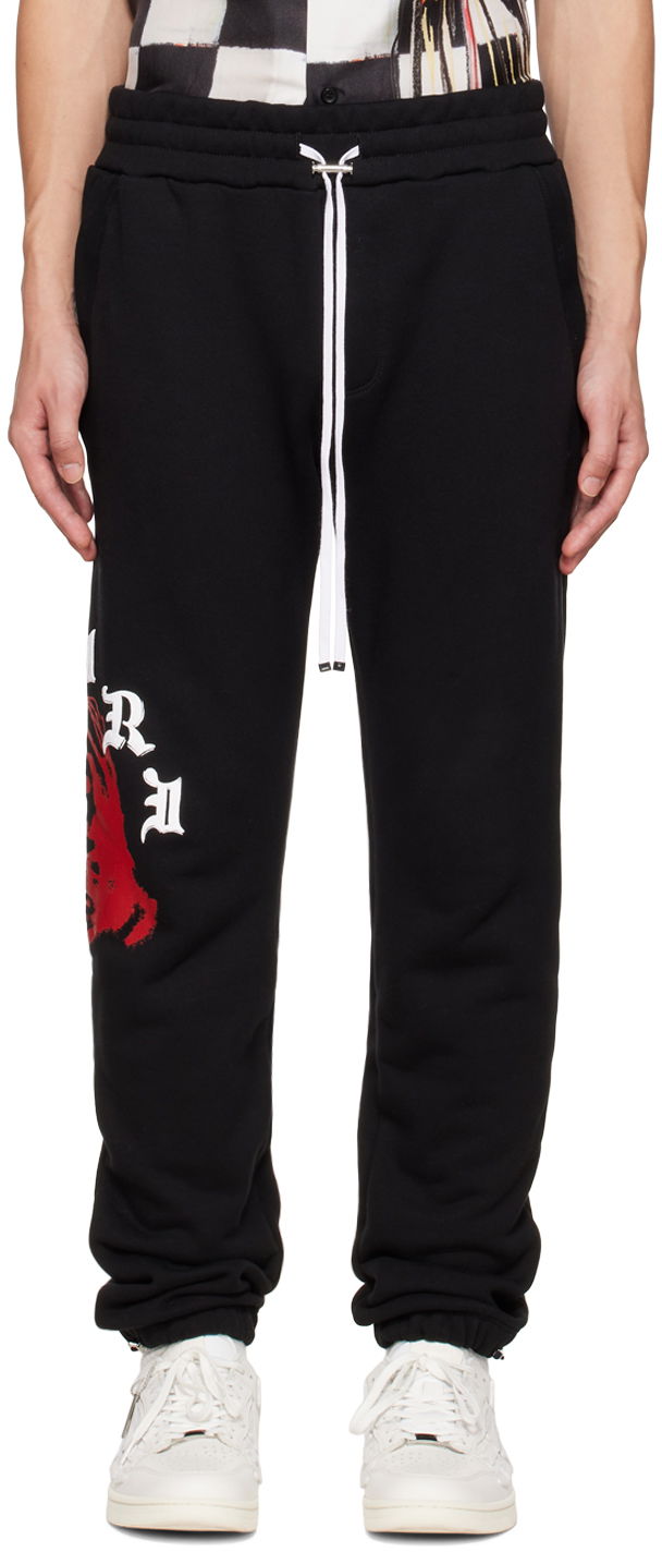 Tepláky AMIRI Wes Lang Edition Solar Kings Lounge Pants Čierna | AW22MJG017, 0
