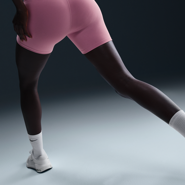 Šortky Nike Nike One High-Waisted 5" Bike Shorts Ružová | FN3211-699, 2
