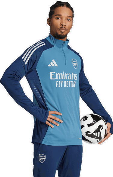 Tričko adidas Originals Arsenal AFC TR TOP 2025/26 Long Sleeve Training Top Modrá | jj1815, 3