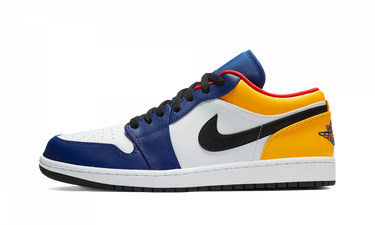 Tenisky a topánky Jordan Air Jordan 1 Low "White Deep Royal Blue" Biela | 553558-123, 0