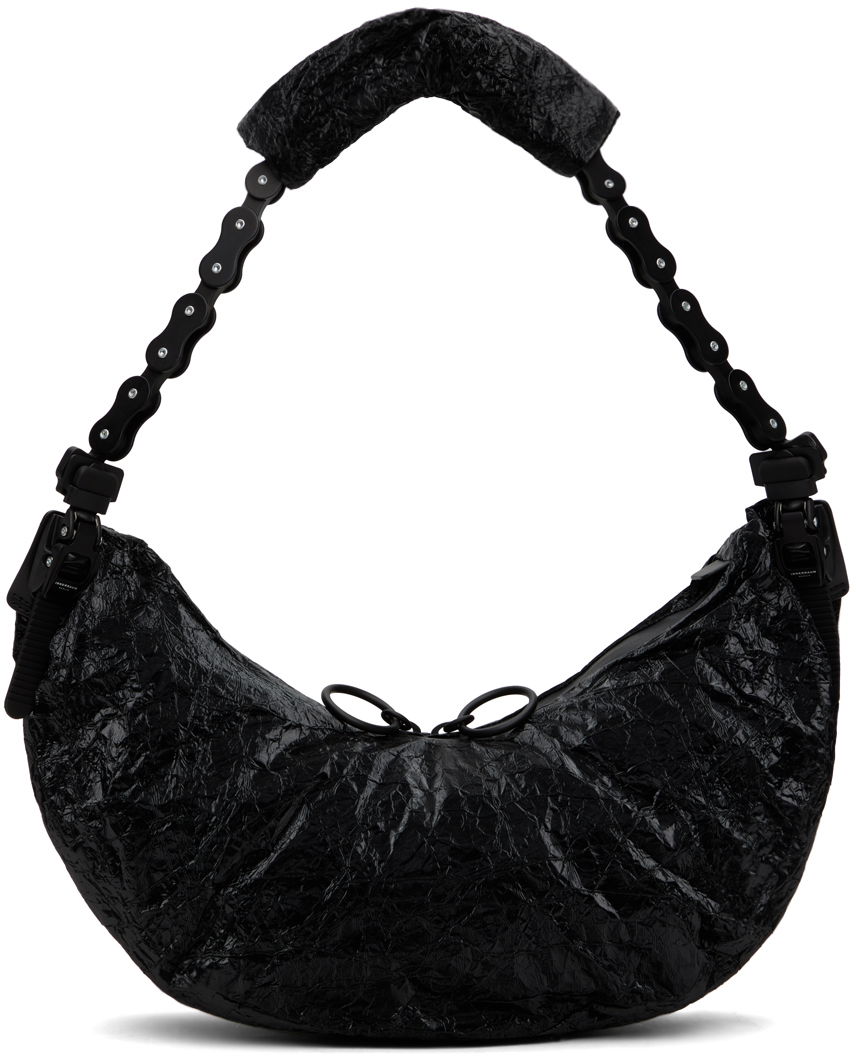 Black Innerraum Edition Coating Shoulder Bag