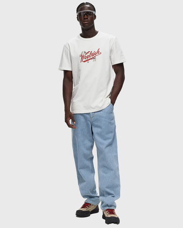 Tričko WOOLRICH SHEEP GRAPHIC T-SHIRT Biela | CFWOTE0138MRUT3385-8270, 1