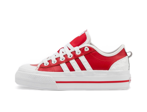 Tenisky a topánky adidas Originals Nizza RF Platform W Červená | FZ1841