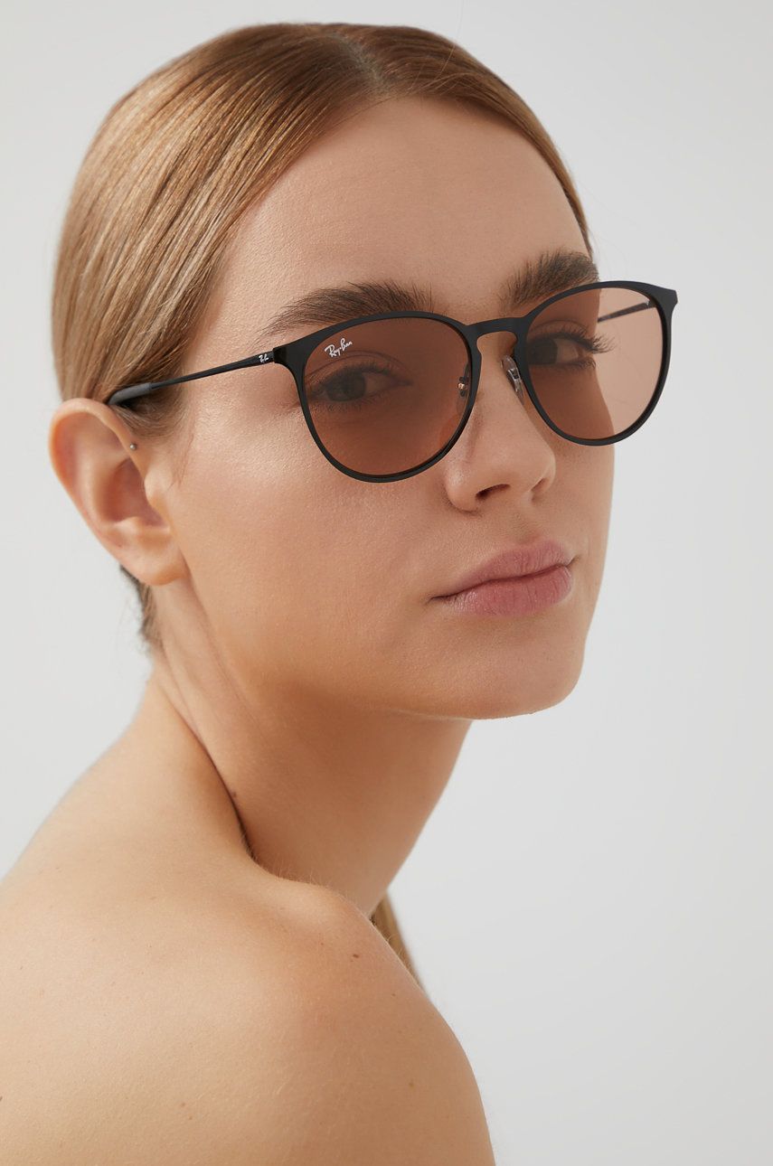 Slnečné okuliare Ray-Ban ERIKA METAL Sunglasses Čierna | 0RB3539, 0