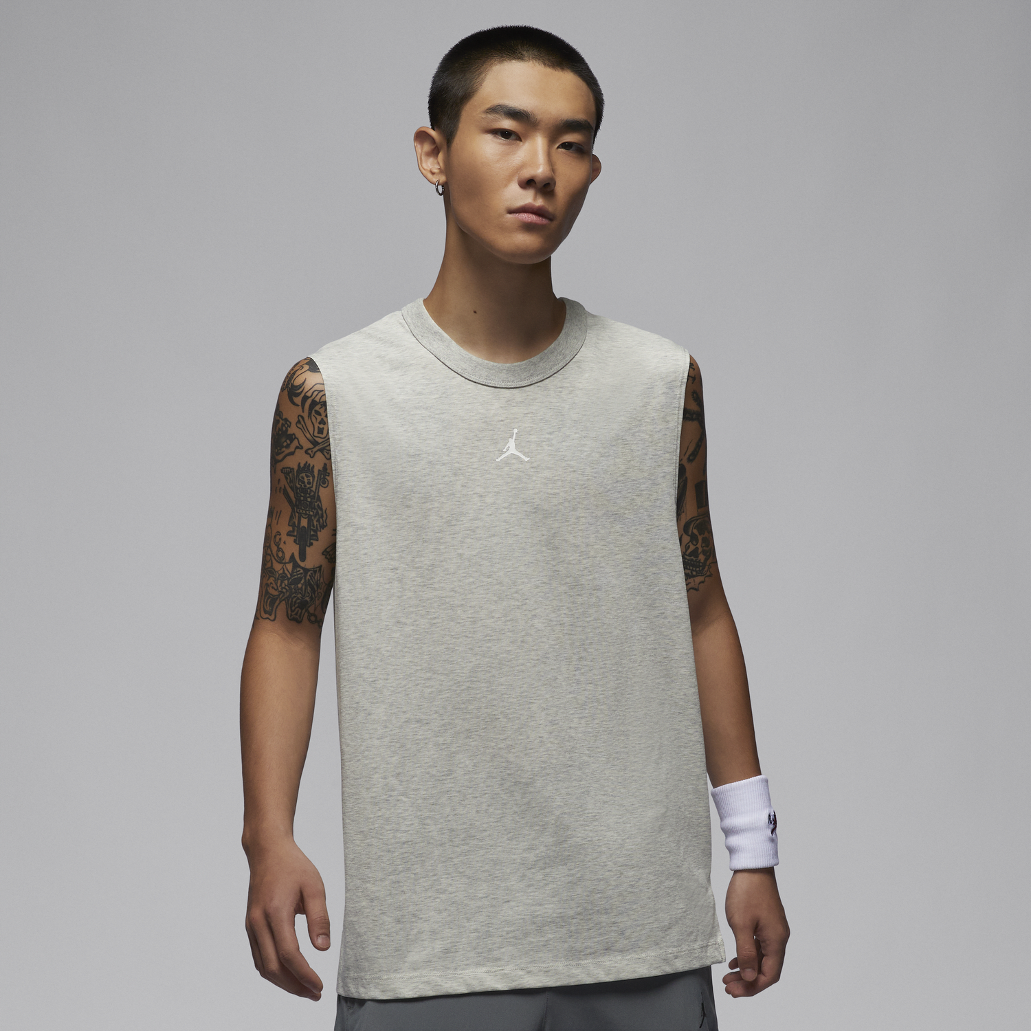 Tielko Jordan Jordan Sport Dri-FIT Sleeveless T-Shirt Šedá | FN5856-050, 0