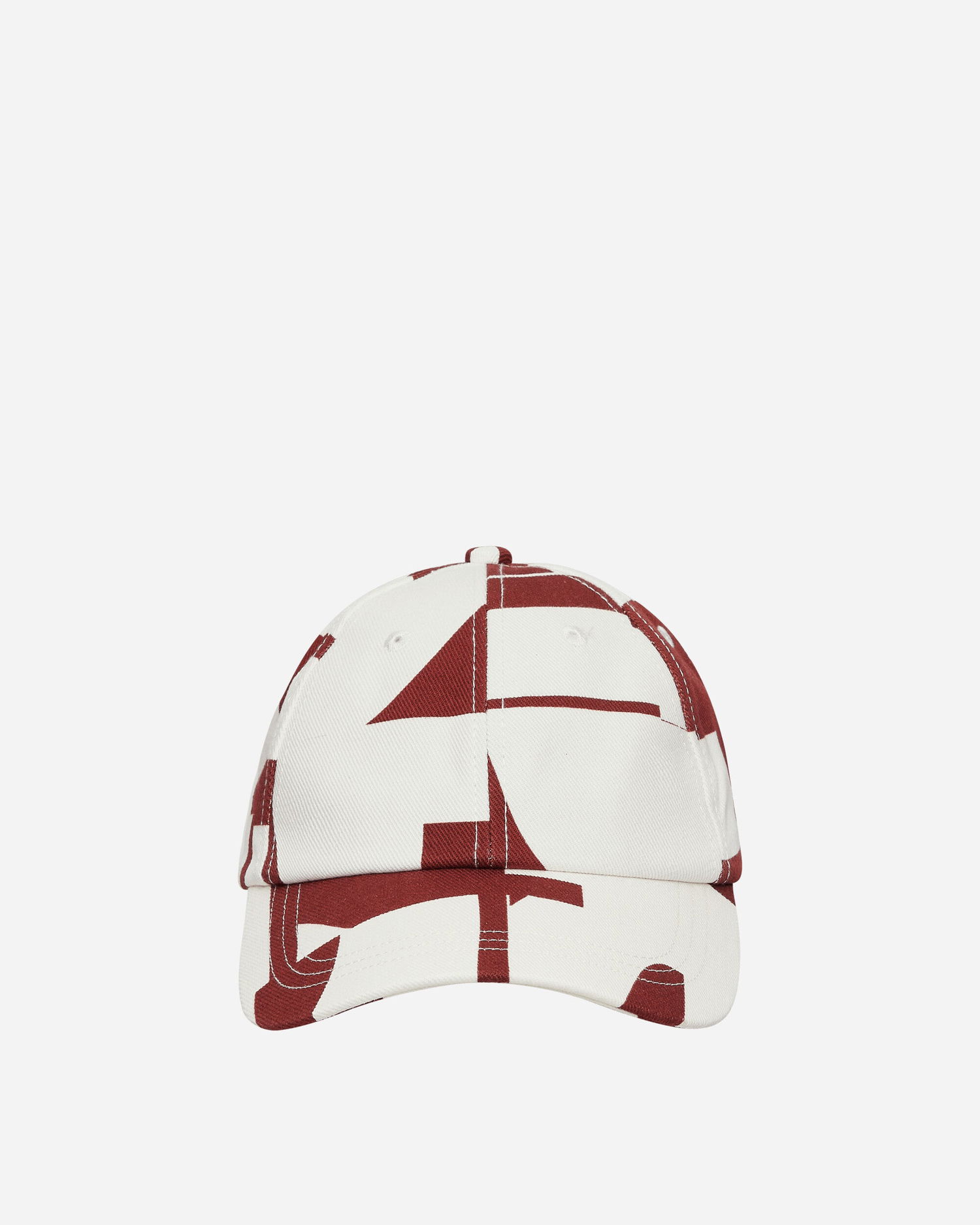 Šiltovka Dries Van Noten Printed Cotton Cap Červená | 231-029503-6090 358, 0