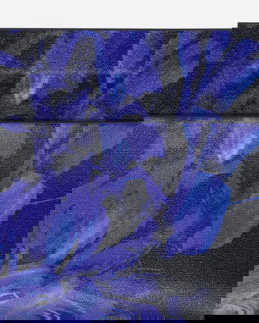 Peňaženka Dries Van Noten Floral Print Leather Cardholder Čierna | 252-022100-598 504, 4