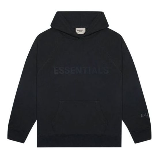Mikina Fear of God Fear of God Essentials 3D Silicon Applique Hoodie Čierna | 192HO202000F