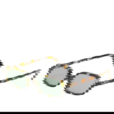 Slnečné okuliare Miu Miu Miu Miu Rectangular Tortoise Shell Sunglasses Rôznofarebný | 0MU-11ZS-51-VAU04M, 1