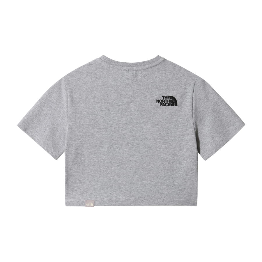 Tričko The North Face Crop Tee Šedá | NF0A55AOGAU1, 1
