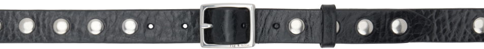 Opasok rag & bone Rag & Bone Baby Boyfriend Studded Belt Čierna | WJW24P1007LE07, 0