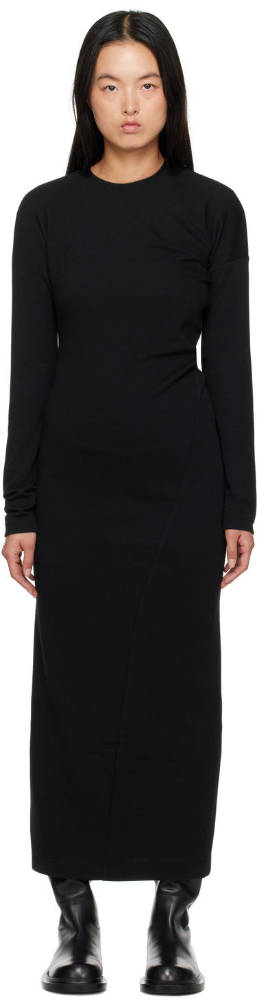 Šaty TOTEME TOTEME Women's Twisted Jersey Midi Dress Čierna | 244-WRD824-FB0294, 0