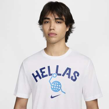 Tričko Nike Greece Basketball Tee Biela | FQ3670-100, 4