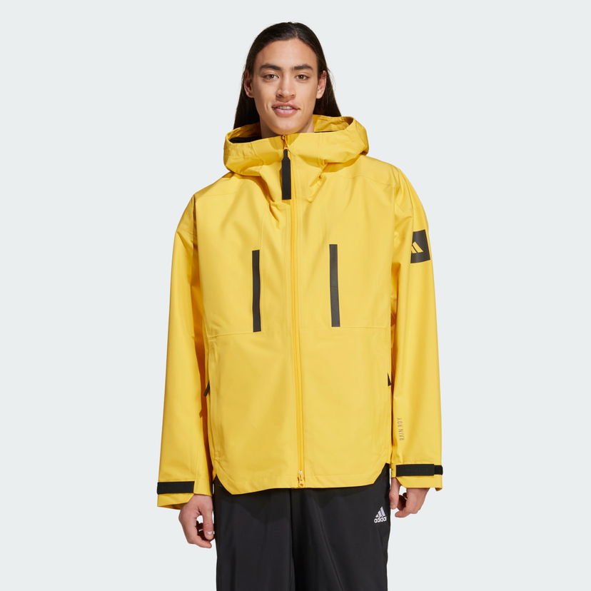 Vetrovka adidas Performance Myshelter Rain.Rdy Jacket Žltá | IM8528