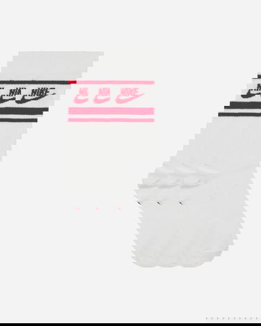 Spodná bielizeň a ponožky Nike Everyday Essential Crew 3-Pack Biela | DX5089-102, 3