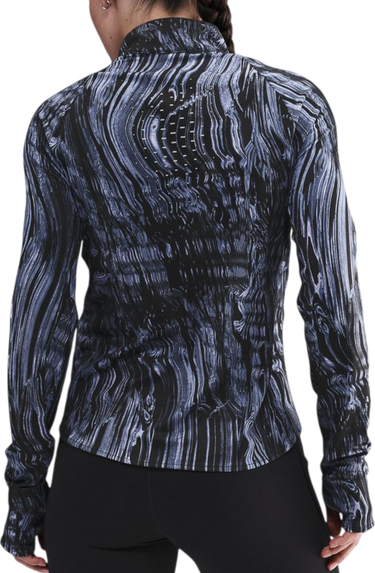 Tričko Nike Wavy Pattern Swift Quarter-Zip Running Top Rôznofarebný | hv8921-499, 1