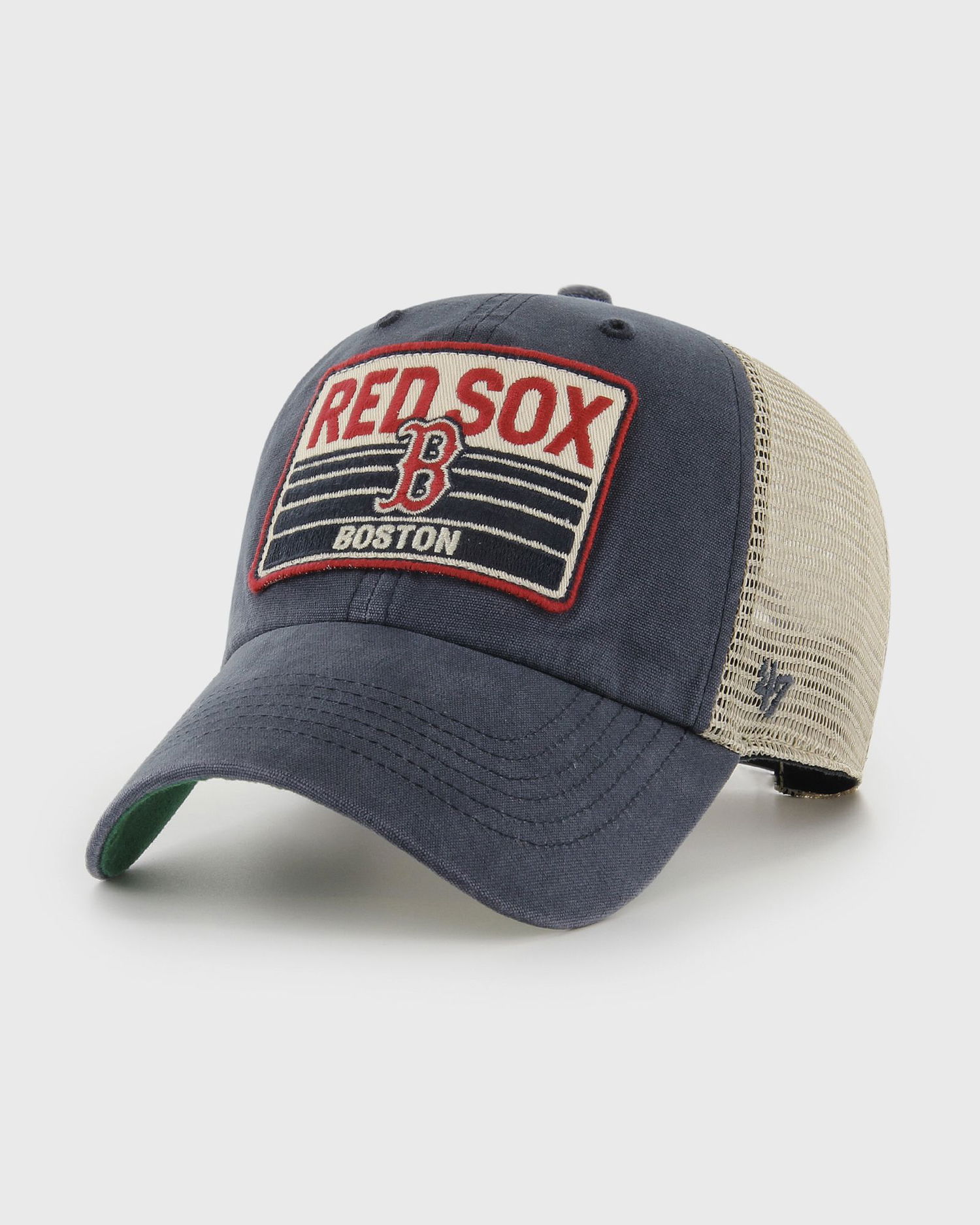 Šiltovka '47 Brand '47 Boston Red Sox Four Stroke Clean Up Adjustable Hat Navy | B-FRSTK02BXP-VN, 0