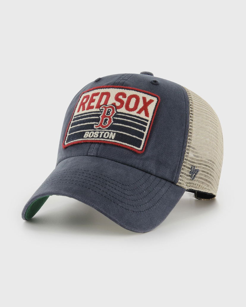 Šiltovka '47 Brand '47 Boston Red Sox Four Stroke Clean Up Adjustable Hat Navy | B-FRSTK02BXP-VN